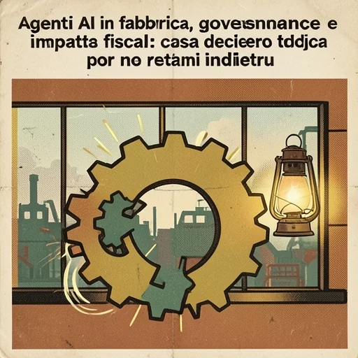 Agenti AI in fabbrica, governance e impatti fiscali: cosa decidere oggi per non restare indietro
